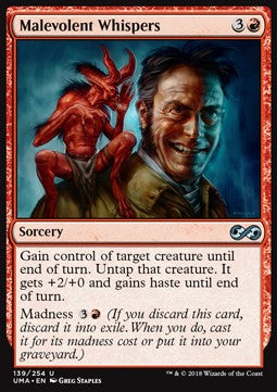 Malevolent Whispers⁣ - Ultimate Masters⁣ (Uncommon)⁣ [139]