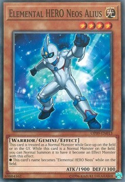 Elemental HERO Neos Alius⁣ - OTS Tournament Pack 9⁣ (Common)⁣ [013]