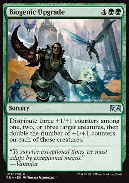 Biogenic Upgrade⁣ - Ravnica Allegiance⁣ (Uncommon)⁣ [123]