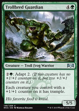 Trollbred Guardian⁣ - Ravnica Allegiance⁣ (Uncommon)⁣ [148]
