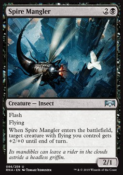 Spire Mangler⁣ - Ravnica Allegiance⁣ (Uncommon)⁣ [86]