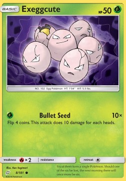 Exeggcute⁣ - Team Up⁣ (Common)⁣ [8]