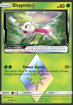 Shaymin ◇⁣ - Team Up⁣ (Holo Rare)⁣ [10]