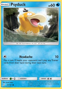 Psyduck⁣ - Team Up⁣ (Common)⁣ [26]