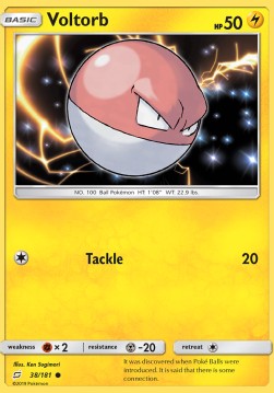 Voltorb⁣ - Team Up⁣ (Common)⁣ [38]