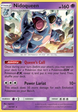 Nidoqueen⁣ - Team Up⁣ (Rare)⁣ [56]