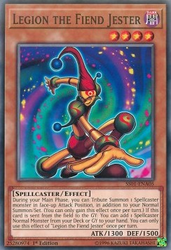 Legion the Fiend Jester - Speed Duel Starter Decks: Destiny Masters (Common) [SS01-A05]
