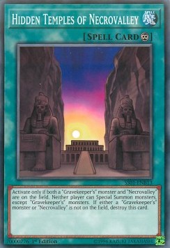 Hidden Temples of Necrovalley - Speed Duel Starter Decks: Destiny Masters (Common) [SS01-B13]