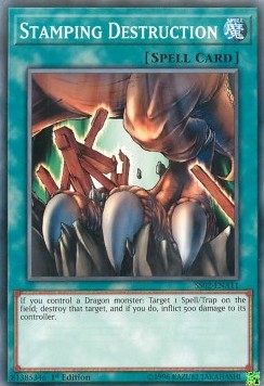 Stamping Destruction⁣ - Speed Duel Starter Decks: Duelists of Tomorrow⁣ (Common)⁣ [A11]