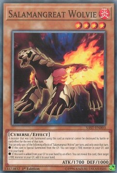 Salamangreat Wolvie⁣ - Savage Strike⁣ (Common)⁣ [003]