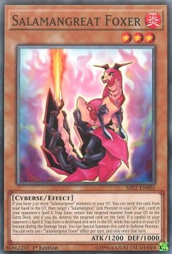 Salamangreat Foxer⁣ - Savage Strike⁣ (Common)⁣ [005]