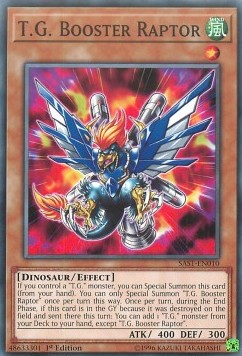 T.G. Booster Raptor⁣ - Savage Strike⁣ (Common)⁣ [010]