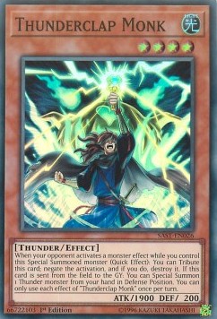 Thunderclap Monk⁣ - Savage Strike⁣ (Super Rare)⁣ [026]