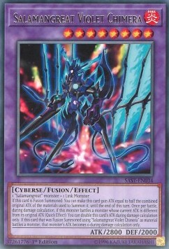 Salamangreat Violet Chimera⁣ - Savage Strike⁣ (Rare)⁣ [034]