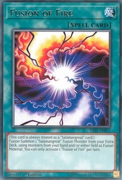 Fusion of Fire - Savage Strike (Rare) [SAST-057]