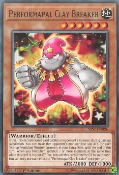 Performapal Clay Breaker⁣ - Savage Strike⁣ (Common)⁣ [096]