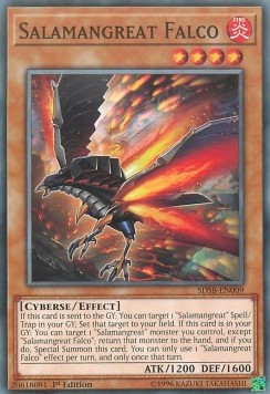 Salamangreat Falco⁣ - Structure Deck: Soulburner⁣ (Common)⁣ [009]