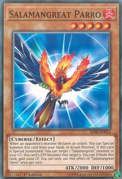 Salamangreat Parro - Structure Deck: Soulburner (Common) [SDSB-012]