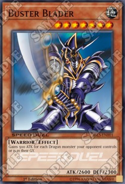 Buster Blader⁣ - Speed Duel: Arena of Lost Souls⁣ (Common)⁣ [001]