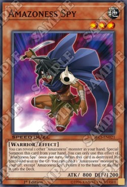 Amazoness Spy⁣ - Speed Duel: Arena of Lost Souls⁣ (Common)⁣ [021]