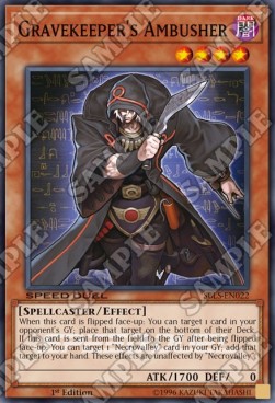 Gravekeeper's Ambusher - Speed Duel: Arena of Lost Souls (Common) [SBLS-022]