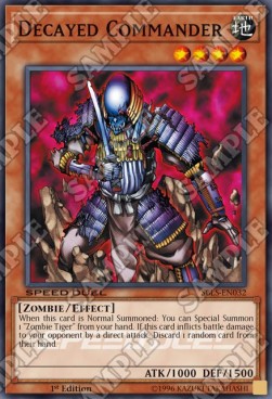 Decayed Commander - Speed Duel: Arena of Lost Souls (Common) [SBLS-032]