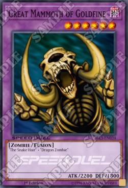 Great Mammoth of Goldfine - Speed Duel: Arena of Lost Souls (Common) [SBLS-034]