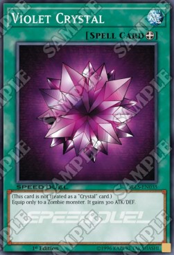 Violet Crystal - Speed Duel: Arena of Lost Souls (Common) [SBLS-035]