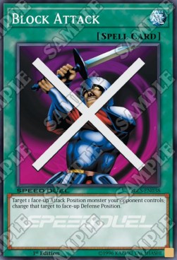Block Attack⁣ - Speed Duel: Arena of Lost Souls⁣ (Common)⁣ [038]