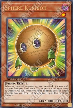 Sphere Kuriboh⁣ - Speed Duel: Arena of Lost Souls⁣ (Ultra Rare)⁣ [018]