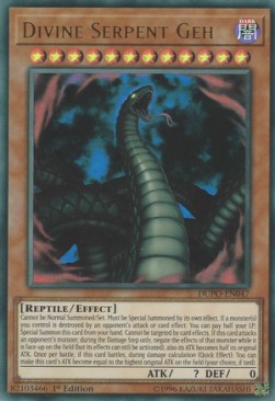 Divine Serpent Geh⁣ - Duel Power⁣ (Ultra Rare)⁣ [047]