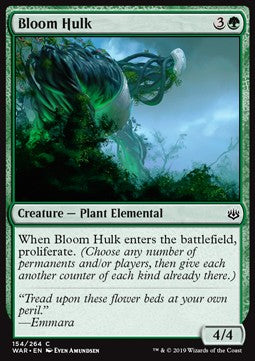 Bloom Hulk⁣ - War of the Spark⁣ (Common)⁣ [154]