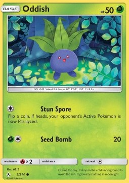Oddish⁣ - Unbroken Bonds⁣ (Common)⁣ [5]