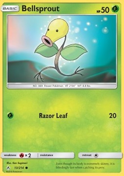 Bellsprout⁣ - Unbroken Bonds⁣ (Common)⁣ [13]