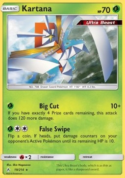 Kartana⁣ - Unbroken Bonds⁣ (Holo Rare)⁣ [19]