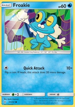 Froakie⁣ - Unbroken Bonds⁣ (Common)⁣ [51]