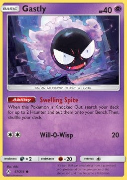 Gastly⁣ - Unbroken Bonds⁣ (Common)⁣ [67]
