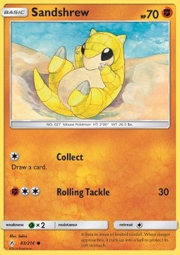 Sandshrew⁣ - Unbroken Bonds⁣ (Common)⁣ [83]