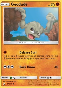 Geodude⁣ - Unbroken Bonds⁣ (Common)⁣ [87]
