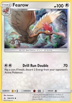 Fearow⁣ - Unbroken Bonds⁣ (Uncommon)⁣ [146]