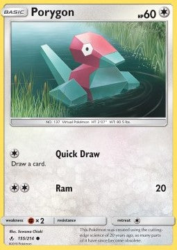 Porygon⁣ - Unbroken Bonds⁣ (Common)⁣ [155]