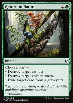 Return to Nature⁣ - War of the Spark⁣ (Common)⁣ [175]