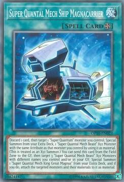 Super Quantal Mech Ship Magnacarrier⁣ - OTS Tournament Pack 10⁣ (Common)⁣ [023]