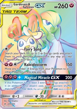 Gardevoir & Sylveon GX - Unbroken Bonds (Secret Rare) [UNB-225]