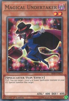 Magical Undertaker - Structure Deck: Order of the Spellcasters (Common) [SR08-019]