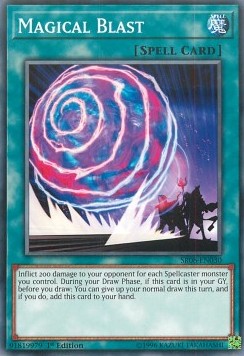 Magical Blast - Structure Deck: Order of the Spellcasters (Common) [SR08-030]