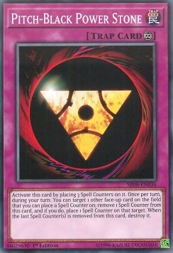 Pitch-Black Power Stone - Structure Deck: Order of the Spellcasters (Common) [SR08-036]