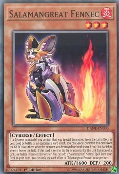 Salamangreat Fennec⁣ - Dark Neostorm⁣ (Common)⁣ [003]