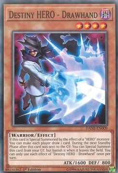 Destiny HERO - Drawhand⁣ - Dark Neostorm⁣ (Common)⁣ [009]