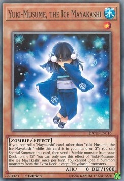 Yuki-Musume, the Ice Mayakashi⁣ - Dark Neostorm⁣ (Common)⁣ [016]